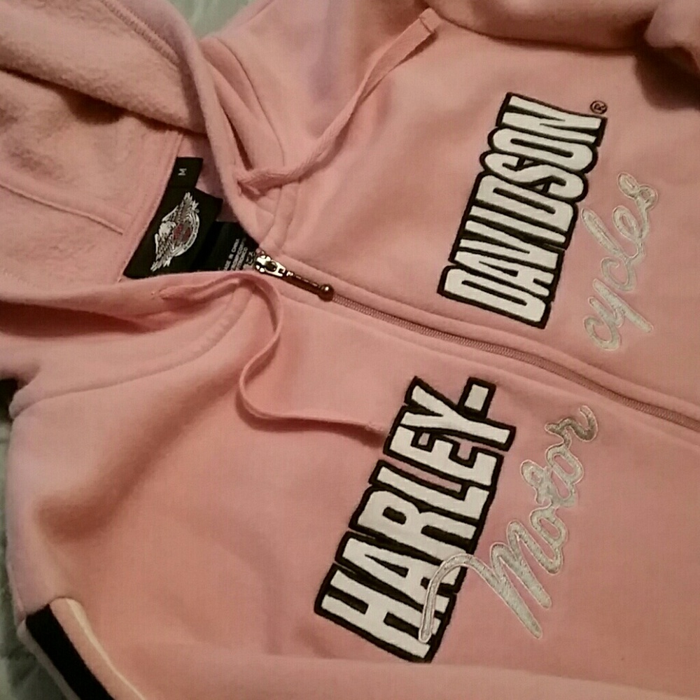 Harley-Davidson zip hoodies Sz Med